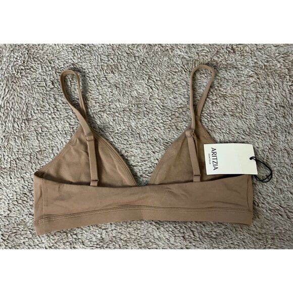 Aritzia Toasty Triangle Countour Bralette Size M New - Picture 7 of 11